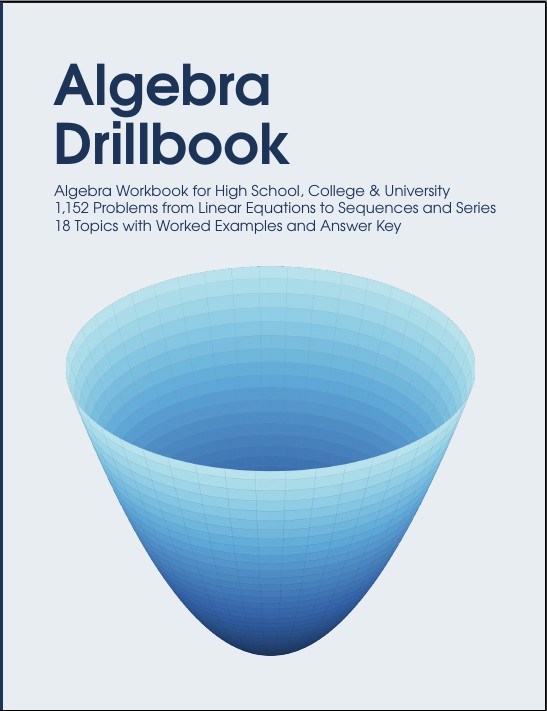 Algebra Drillbook cover